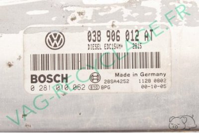 Kit démarrage Seat Leon / Toledo 2 1.9 TDI 110cv 1M0920821B 038906012AT - Image 7