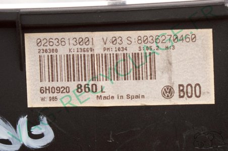 Kit démarrage Seat Arosa 1.0 50cv 6H0920860L 030906032BG - Image 6