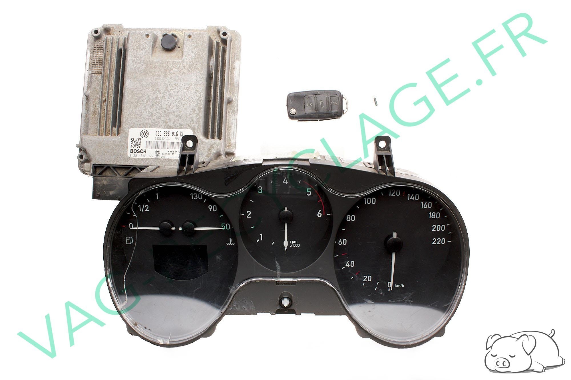 Kit démarrage Seat Altea / Seat Toledo 3 1.9 TDI 105cv 5P0920804C 03G906016KL - Image 1