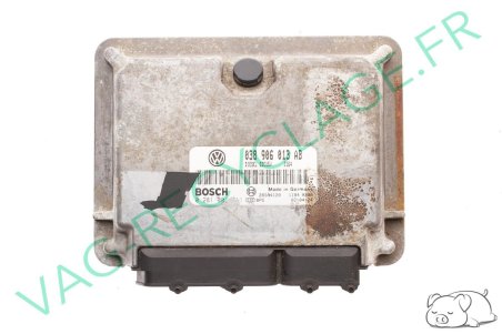 Calculateur moteur ecu Bosch 0281001689 038906013E Ibiza 2 Cordoba 1.9SDI 68cv - Image 1