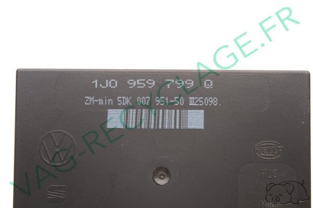 Calculateur boitier confort Hella Golf 4 Passat 5 New Beetle 1J0959799Q - Image 2