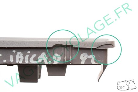 Cache tableau de bord 19291 Gris pour Seat Ibiza 1 - Image 4