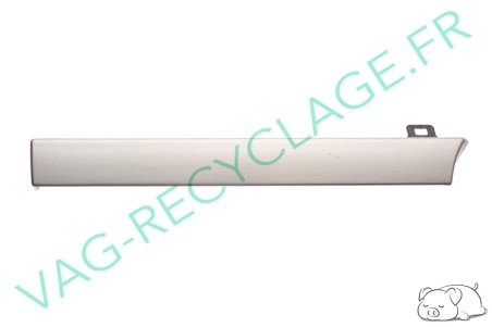 Cache gauche tableau de bord 1T1858417C alu brossé pour Touran 2003 à 2010 - Image 1