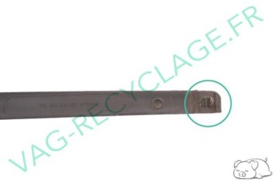 Cache inférieur droit guide toit ouvrant 8D0877794 pour Audi A3 8L Audi A4 B5 - Image 4