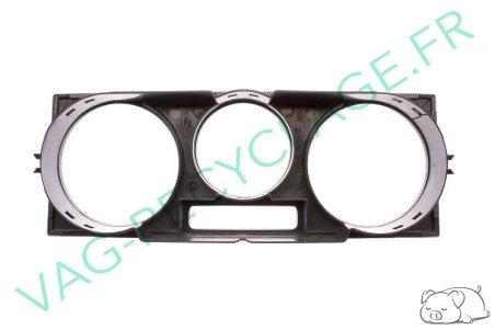 Cache commande ventilation noir/marron look filet droit 1J0819157B Golf 4 Bora - Image 2