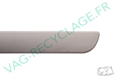 Cache droit tableau de bord 1K1858529 noir/argent look filet Golf 5 Scirocco - Image 3