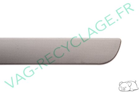 Cache droit tableau de bord 1K1858529 noir/argent look filet Golf 5 Scirocco - Image 3