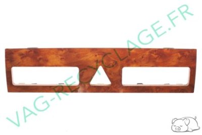 Cache console centrale warning 8L0863321A Finition bois marron pour Audi A3 8L - Image 1