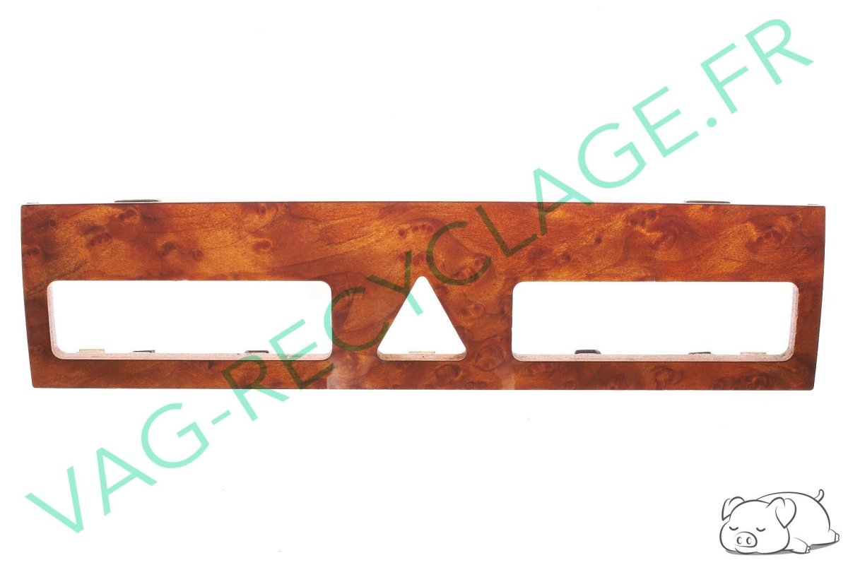 Cache console centrale warning 8L0863321A Finition bois marron pour Audi A3 8L - Image 1