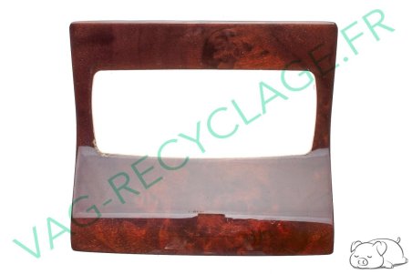 Cache base accoudoir console centrale 4B0863210N Audi A6 C5 Allroad (noyer) - Image 1