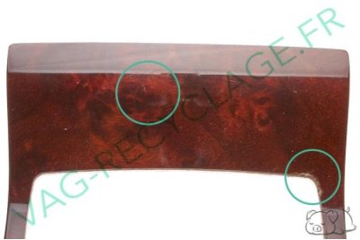 Cache base accoudoir console centrale 4B0863210N Audi A6 C5 Allroad (noyer) - Image 5