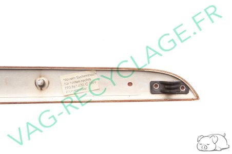 Cache panneau porte arrière droite noyer 8E0867420C pour Audi A4 B6 Audi A4 B7 - Image 4