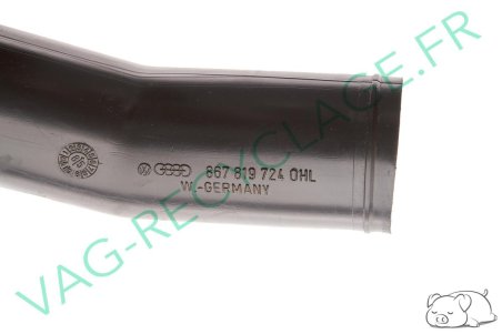 Gaine ventilation droite 867819724 pour Polo 2 Phase 1 86C 1982 à 1990 - Image 3