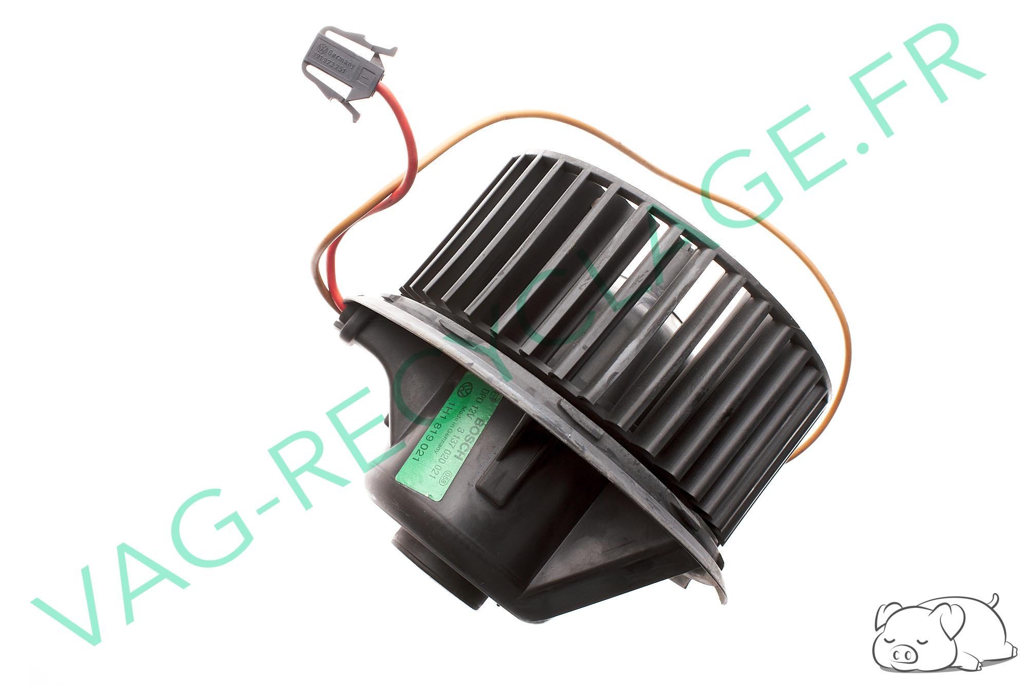 Moteur de ventilation Bosch 1H1819021 Golf 4 Cab Vento Golf 3 (myen) - Image 1