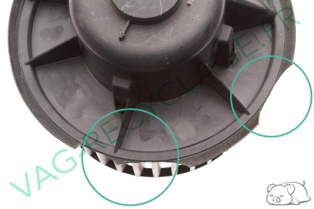 Moteur de ventilation Bosch 1H1819021 Golf 4 Cab Vento Golf 3 (myen) - Image 3