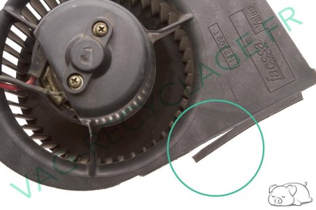 Moteur de ventilation pour Seat Ibiza 1 de 1984 à 1993 132309T - Image 3