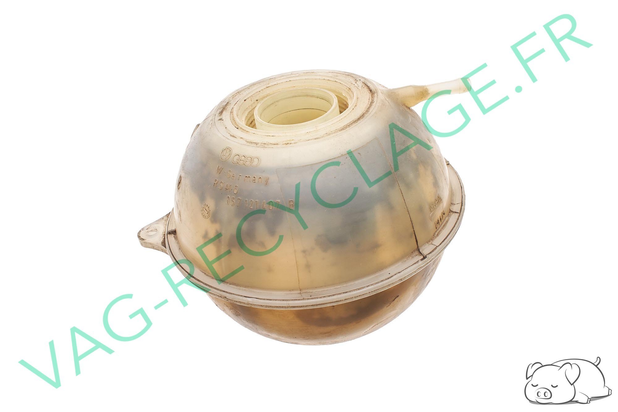 Vase d'expansion liquide de refroidissement 357121407B pour Jetta 2 et Golf 2 - Image 1