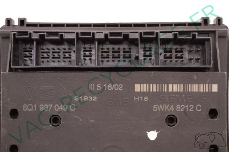Calculateur boitier module confort Siemens 6Q1937049C Polo 4 9N - Image 2