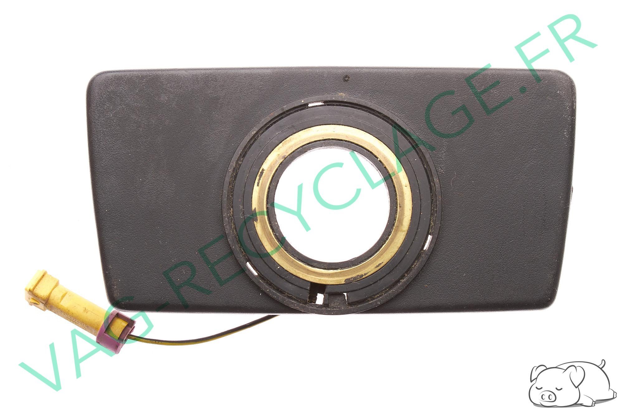 Contacteur de volant 443419673 pour Audi 100 C3 et Audi 200 C3 (fiche jaune) - Image 1