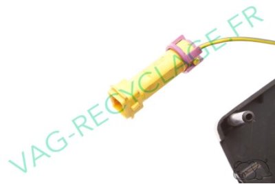 Contacteur de volant 443419673 pour Audi 100 C3 et Audi 200 C3 (fiche jaune) - Image 3