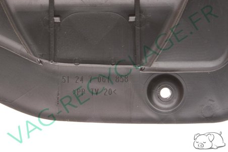 Cache serrure de coffre 51247061858 pour Bmw Z4 Roadster E85 - Image 3