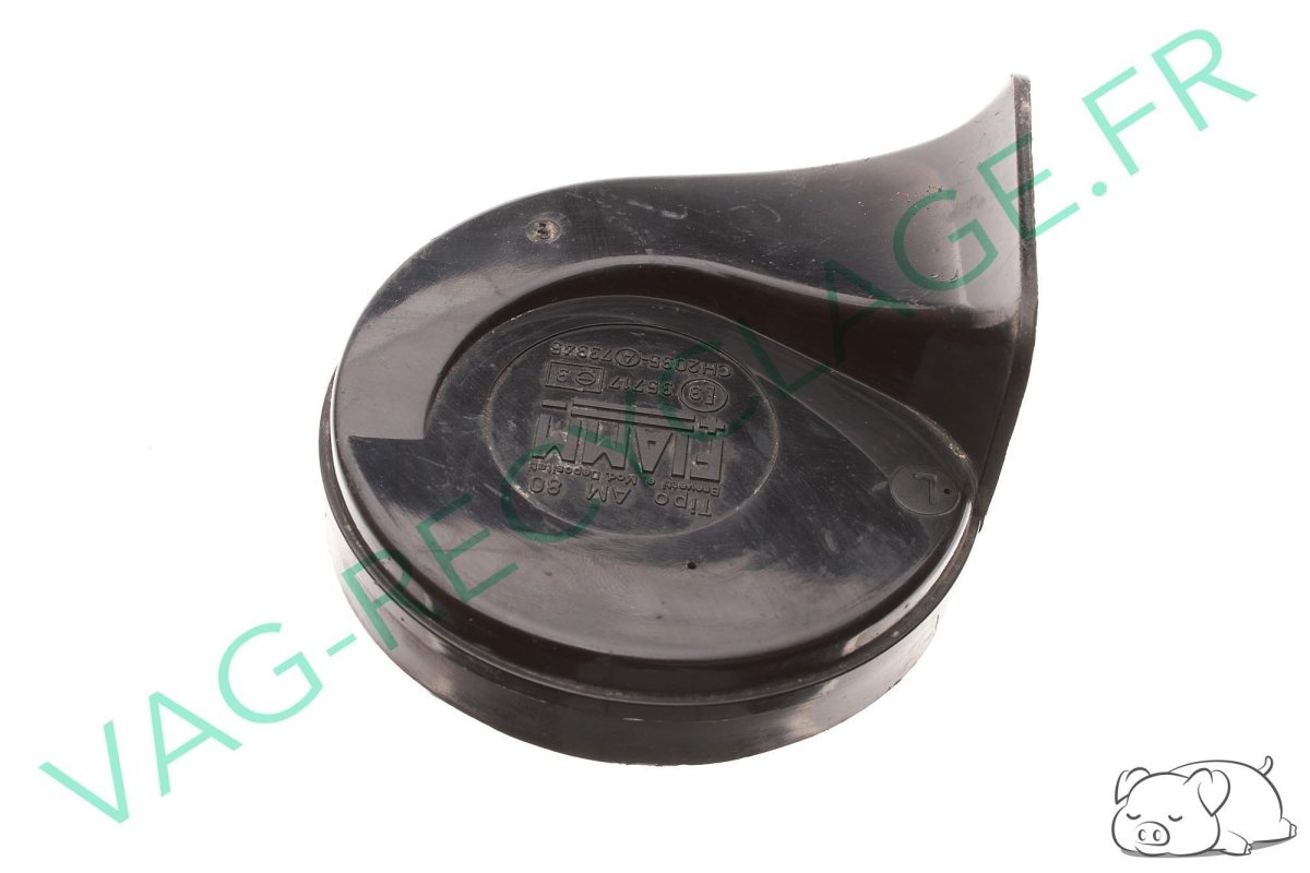 Avertisseur sonore klaxon grave 893951221 Audi 80 B4 100 C4 A6 C4 A8 D2 - Image 1