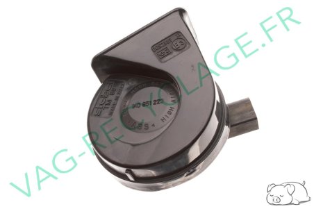 Avertisseur sonore klaxon aigu 1K0951223 pour Touran Jetta 5 Golf 5 - Image 1