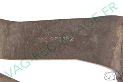 Support avertisseur sonore klaxon aigu 1K0951182 pour Jetta 5 Touran Golf 5 - Image 3