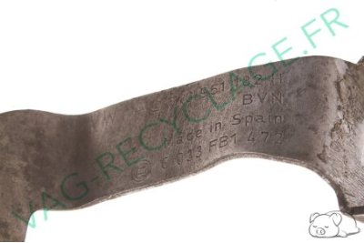 Support avertisseur sonore klaxon aigu 1K0951182H Scirocco Touran Golf (moyen) - Image 3