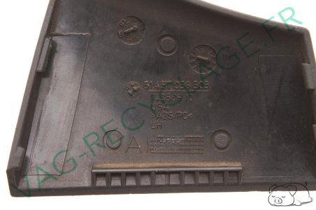 Cache sortie ceinture de sécurité gauche 51437036505 pour Bmw Z4 E85 Roadster - Image 3