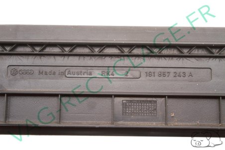 Entourage de compteur 191857243A pour Golf 2 et Jetta 2 - Image 3