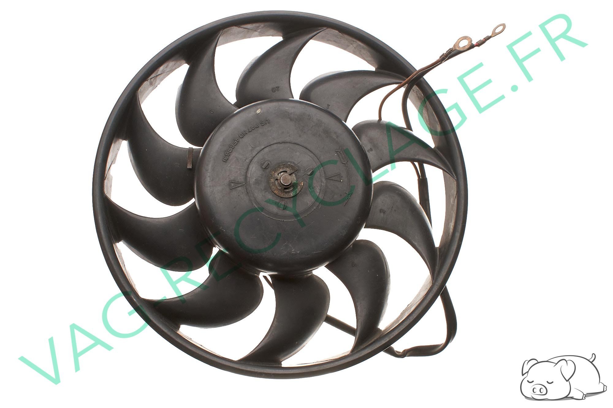 Ventilateur radiateur moteur 893959455F Audi 100 C4 A6 C4 Audi 80 B4 - Image 1