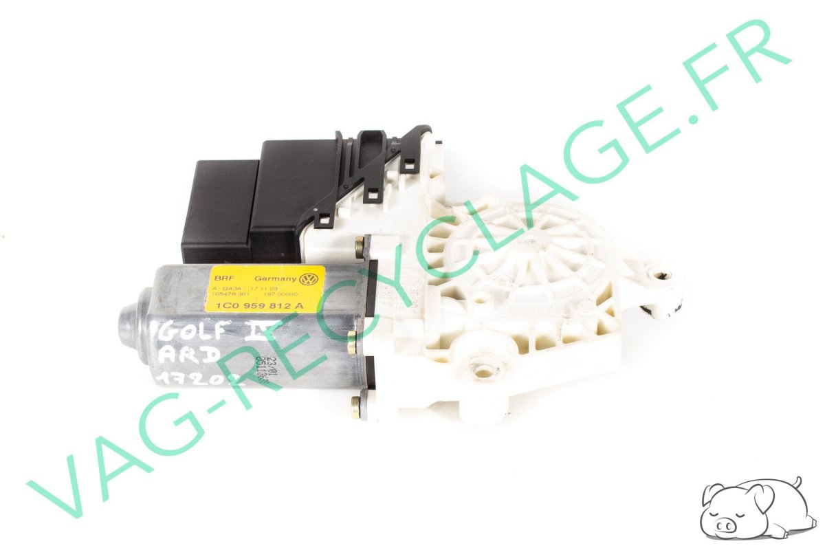 Moteur vitre électrique arrière droit VW Golf 4 Bora Seat Leon Toledo - Image 1