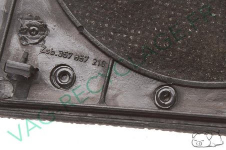 Grille de haut-parleur droit tableau de bord 357857210 Passat 3 et Passat 4 - Image 2
