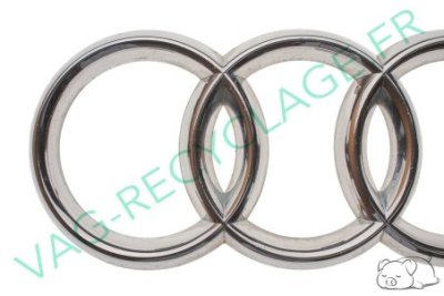 Logo de calandre chromé 8D0853605 pour Audi A3 8P A4 B5 A6 C5 RS4 RS6 - Image 3