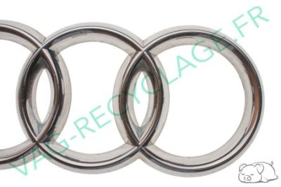 Logo de calandre chromé 8D0853605 pour Audi A3 8P A4 B5 A6 C5 RS4 RS6 - Image 4