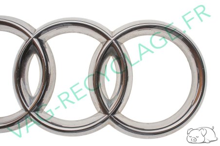 Logo de calandre chromé 8D0853605 pour Audi A3 8P A4 B5 A6 C5 RS4 RS6 - Image 4