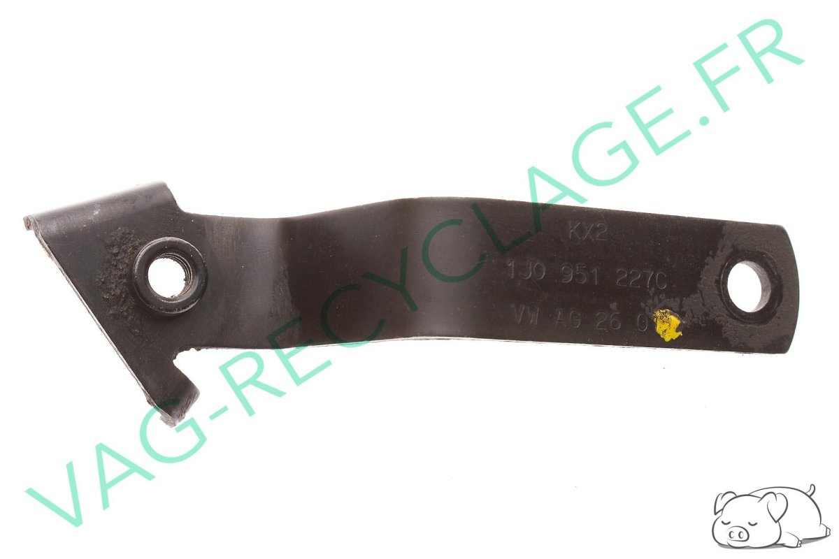 Support avertisseur sonore klaxon grave 1J0951227C pour Bora et Golf 4 - Image 1