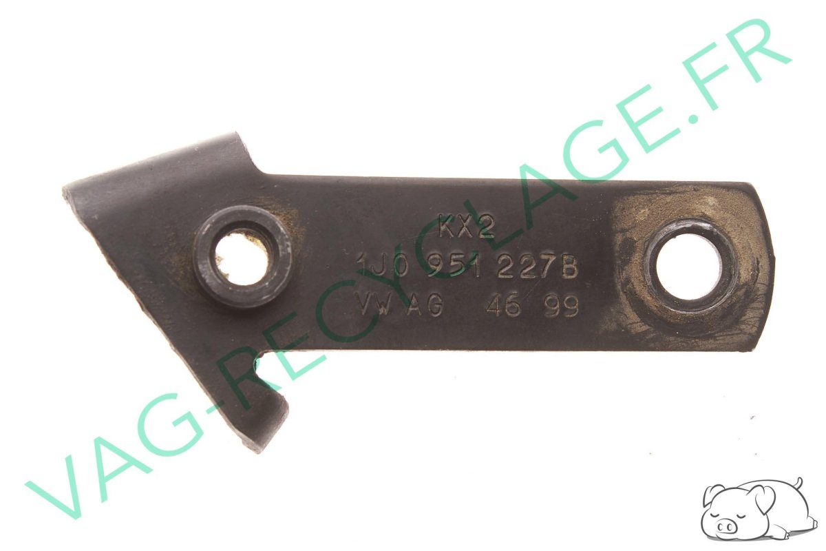 Support avertisseur sonore klaxon grave 1J0951227B pour Bora et Golf 4 - Image 1