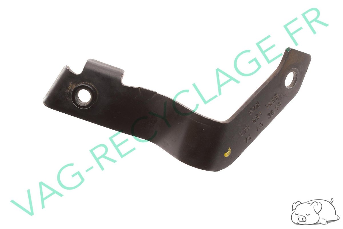 Support avertisseur sonore klaxon aigu 1J0951182B pour Bora et Golf 4 - Image 1