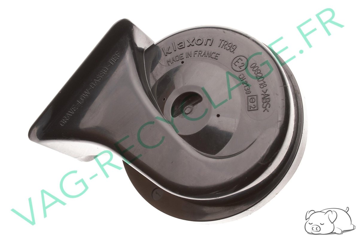 Avertisseur sonore klaxon grave 8D0951221A Passat 5 et Audi A4 B5 - Image 1