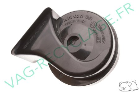 Avertisseur sonore klaxon grave 8D0951221A Passat 5 et Audi A4 B5 - Image 1