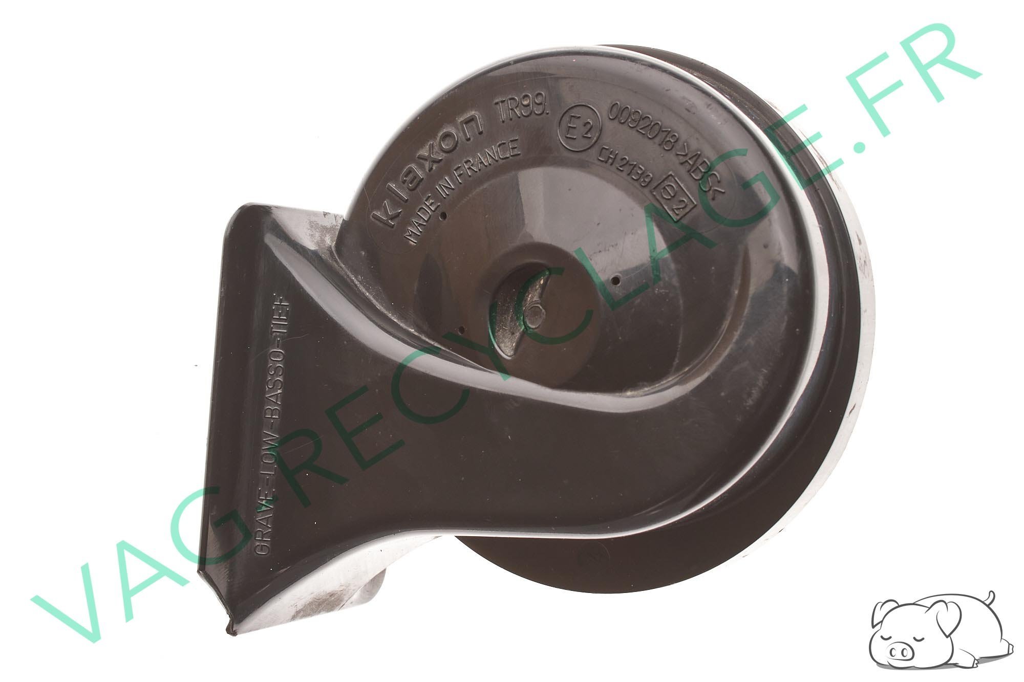 Avertisseur sonore klaxon grave 8D0951221A Passat 5 et Audi A4 B5 (moyen) - Image 1