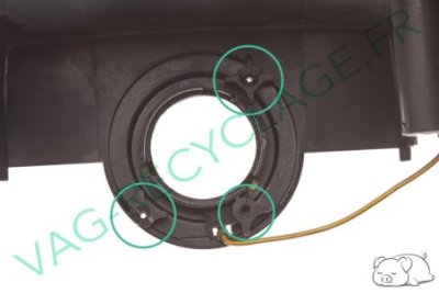Cache colonne direction partie basse 893953516A pour Audi 80 B3 Audi 80 Coupé - Image 4
