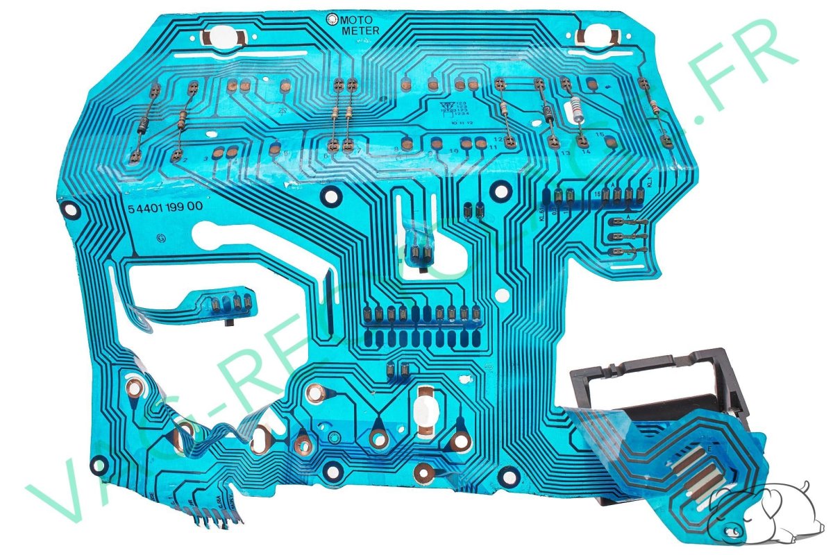 Circuit imprimé compteur MotoMeter Passat 2 Santana Scirocco 2 (pour pièces) - Image 1