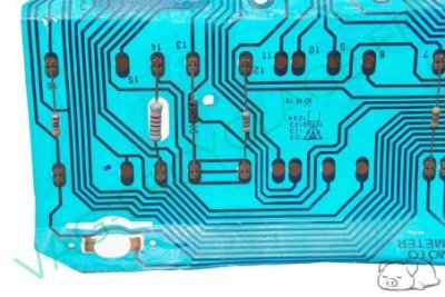 Circuit imprimé compteur MotoMeter Passat 2 Santana Scirocco 2 (pour pièces) - Image 6