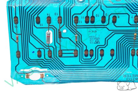 Circuit imprimé compteur MotoMeter Passat 2 Santana Scirocco 2 (pour pièces) - Image 6