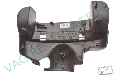 Cache colonne direction partie haute pour Polo 3 6N2 6N1858560C 6N1858565B - Image 2