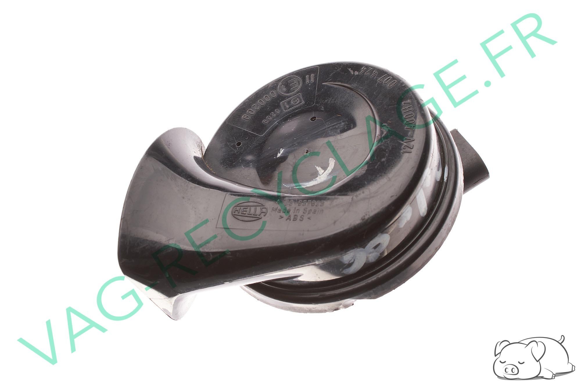 Avertisseur sonore klaxon grave 6Q0951221C pour Polo 4 9N et Polo 4 9N3 - Image 1