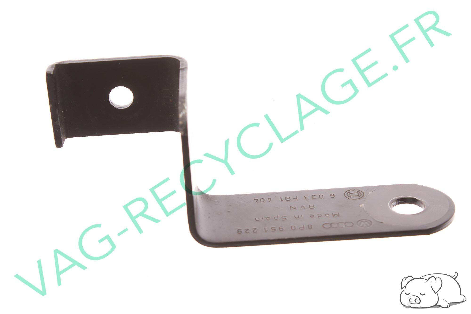 Support avertisseur sonore klaxon aigu 8P0951229 pour Audi A3 8P - Image 1